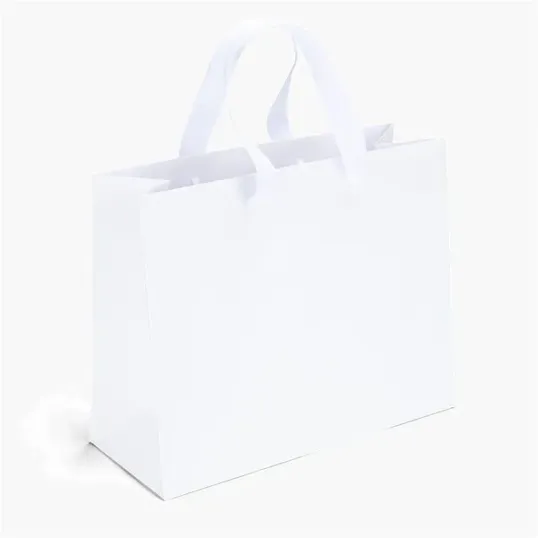Victoria™ Ribbon-Handle Matte Eurotote — view 3