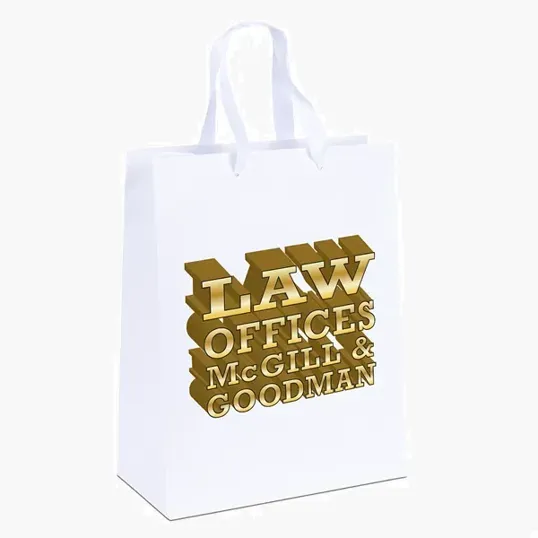 Mary™ Ribbon-Handle Matte Eurotote — view 2