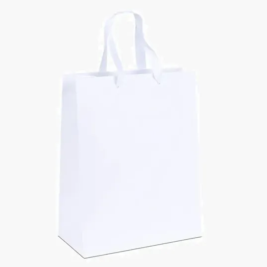 Mary™ Ribbon-Handle Matte Eurotote — view 4