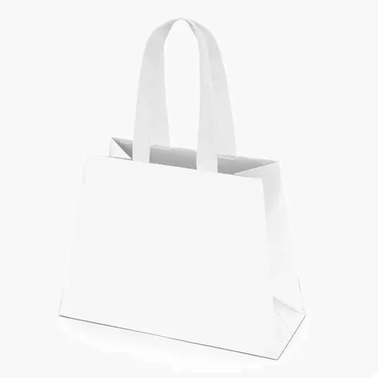 Everest Trapezoid Eurotote, Matte-Laminated Paper Tote — view 4