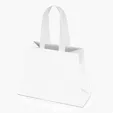 Everest Trapezoid Eurotote, Matte-Laminated Paper Tote — view 4