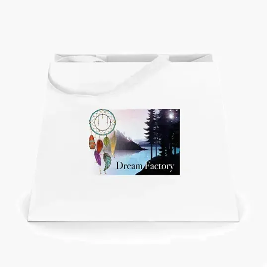 McKinley Trapezoid Eurotote, Matte-Laminated Paper Tote