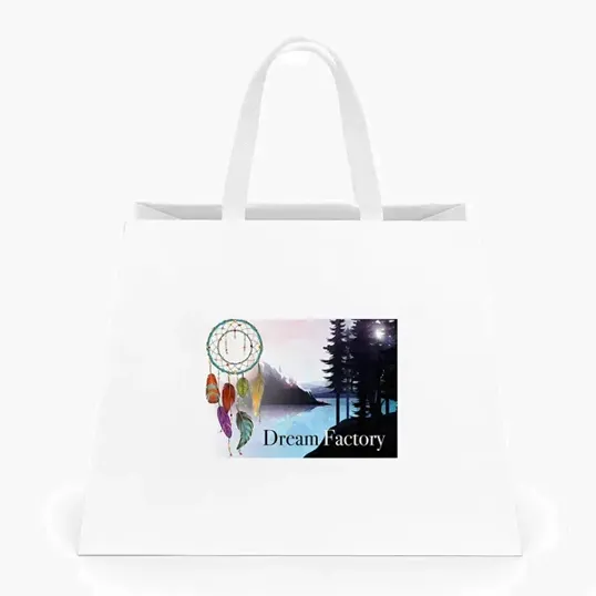 McKinley Trapezoid Eurotote, Matte-Laminated Paper Tote — view 2