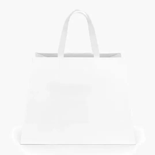 McKinley Trapezoid Eurotote, Matte-Laminated Paper Tote — view 5