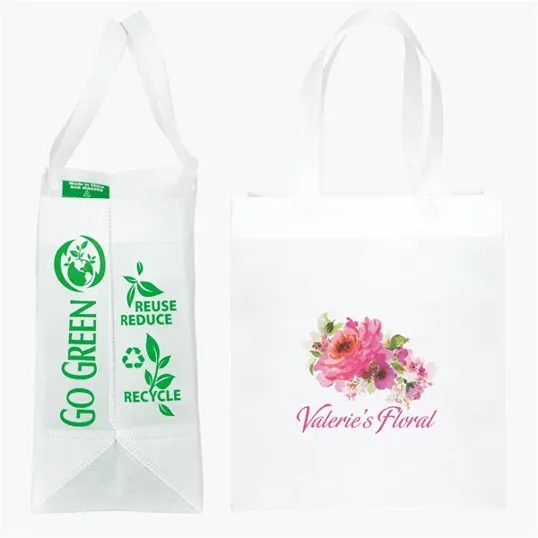 Economy Non-Woven Tote, 13 x 8 x 15 — view 3