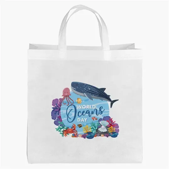 Ocean™ R-PET Non-Woven Tote, 15" x 6.5" x 15" — view 2