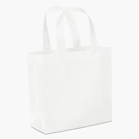 Lulu Laminated Non-Woven Tote, 9" x 4" x 9" — view 3