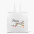 Opal Laminated Non-Woven Tote, 15" x 6" x 14"