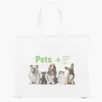Ava Laminated Non-Woven Tote, 19" x 6" x 15" — view 4