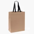 Eco Cedar Woven Handle Eurotote, Recycled Kraft Paper — view 4