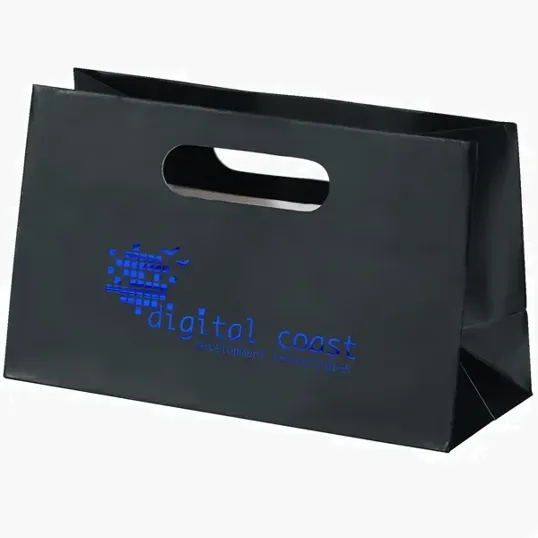 Mia Boutique Die Cut Tote with Foil Print — view 4