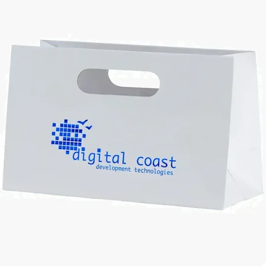Mia Boutique Die Cut Tote with Foil Print