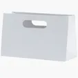 Mia Boutique Die Cut Tote with Foil Print — view 2