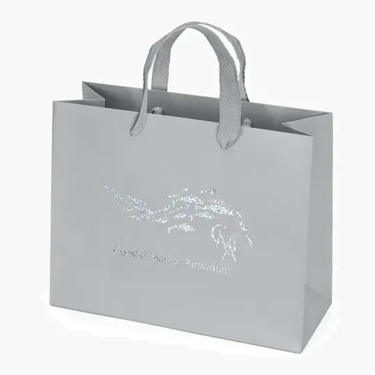 Paris Matte Eurotote with Foil Print — view 3