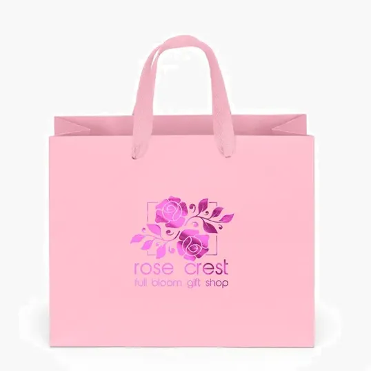 Paris Matte Eurotote with Foil Print — view 16