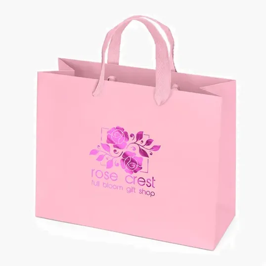 Paris Matte Eurotote with Foil Print — view 18