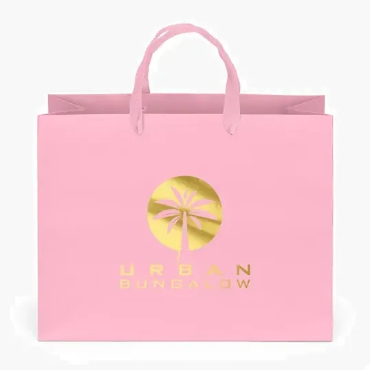 London Matte Eurotote with Foil Print — view 14