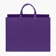 London Matte Eurotote with Foil Print — view 11