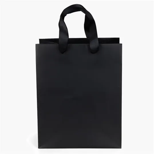 Elizabeth™ Ribbon-Handle Matte Eurotote — view 3