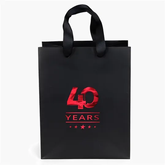 Elizabeth™ Ribbon-Handle Matte Eurotote — view 4