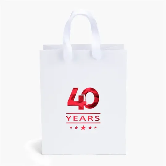 Elizabeth™ Ribbon-Handle Matte Eurotote — view 8
