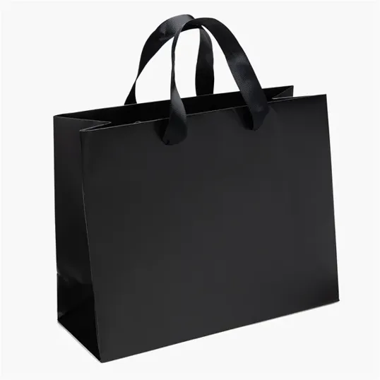 Victoria™ Ribbon-Handle Matte Eurotote — view 2