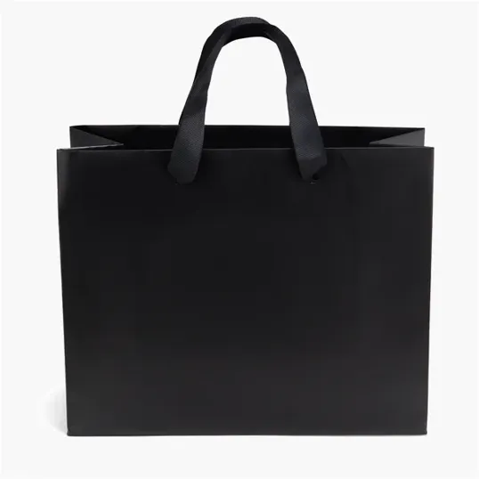 Victoria™ Ribbon-Handle Matte Eurotote — view 3