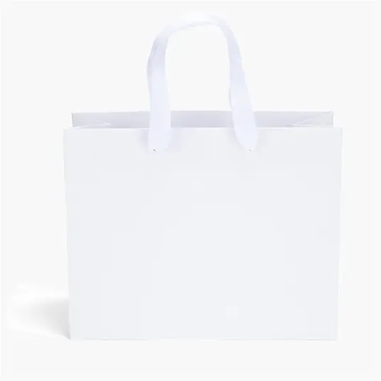 Victoria™ Ribbon-Handle Matte Eurotote — view 6