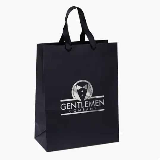 Mary™ Ribbon-Handle Matte Eurotote — view 3