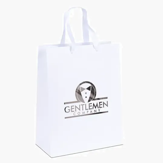 Mary™ Ribbon-Handle Matte Eurotote — view 7