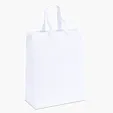 Mary™ Ribbon-Handle Matte Eurotote — view 8