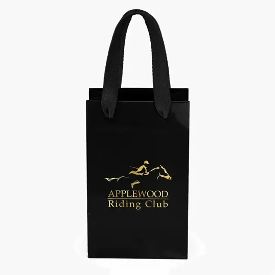 Gem™ Gloss Eurotote with Foil Print — view 3
