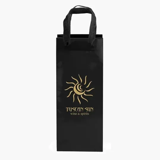 Chablis™ Gloss Eurotote with Macrame Handles — view 3