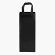 Chablis™ Gloss Eurotote with Macrame Handles — view 4
