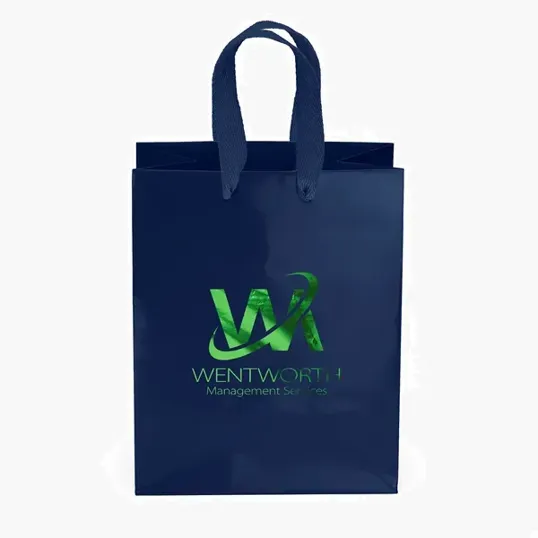 Crystal™ Gloss Eurotote with Foil Print — view 6