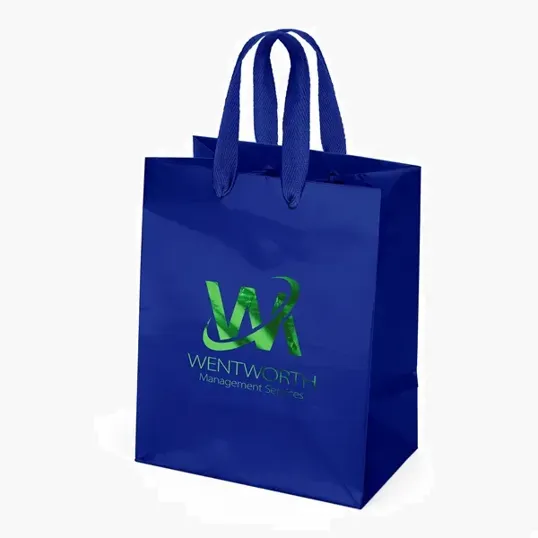 Crystal™ Gloss Eurotote with Foil Print