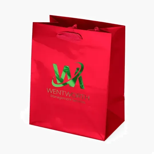 Crystal™ Gloss Eurotote with Foil Print — view 17