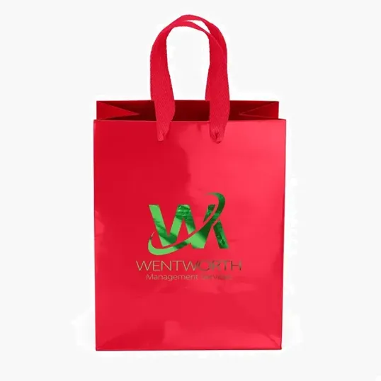 Crystal™ Gloss Eurotote with Foil Print — view 19