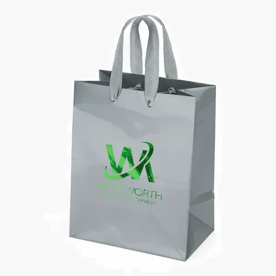 Crystal™ Gloss Eurotote with Foil Print — view 23