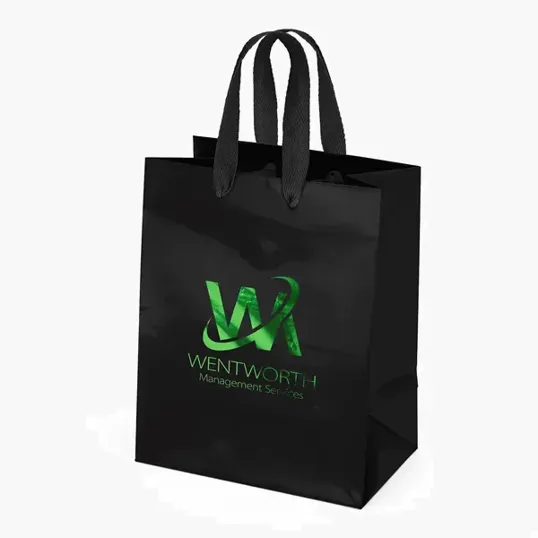 Crystal™ Gloss Eurotote with Foil Print — view 27