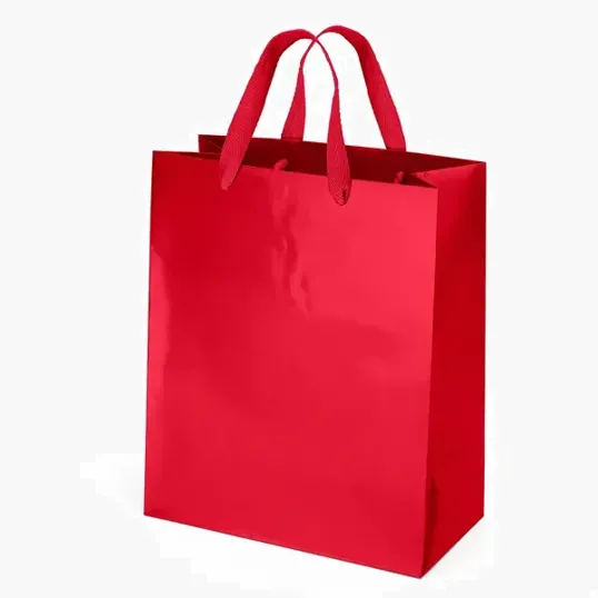 Emerald™ Gloss Eurotote with Foil Print — view 8