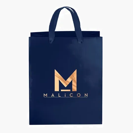 Emerald™ Gloss Eurotote with Foil Print — view 19
