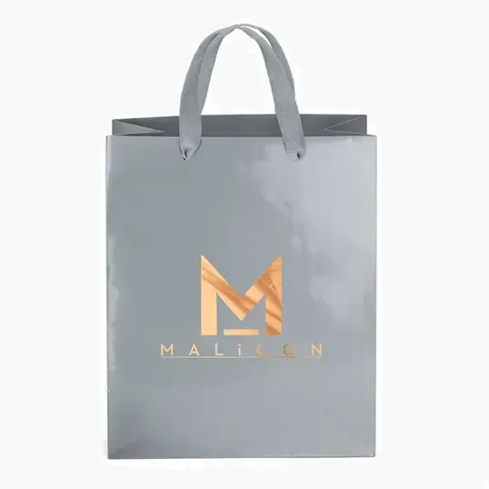 Emerald™ Gloss Eurotote with Foil Print — view 25