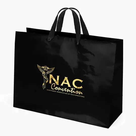 Tiara™ Gloss Eurotote with Foil Print — view 3