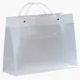 Executote Frosted Plastic Bag with Card Pocket — view 2