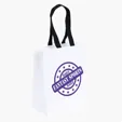 Woven Handle White Eurotote — view 2