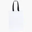 Woven Handle White Eurotote — view 3
