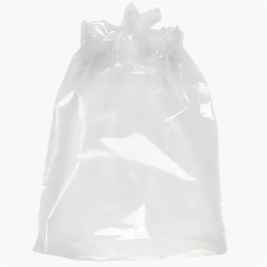 9 1/2W x 12H Poly-Draw Bag - Flexo Ink Print — view 2
