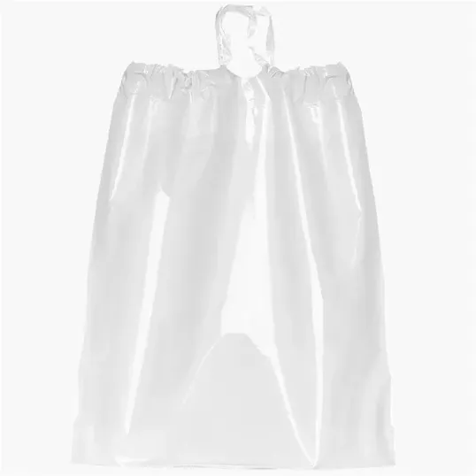 9 1/2W x 12H Poly-Draw Bag - Flexo Ink Print — view 3