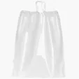 9 1/2W x 12H Poly-Draw Bag - Flexo Ink Print — view 3